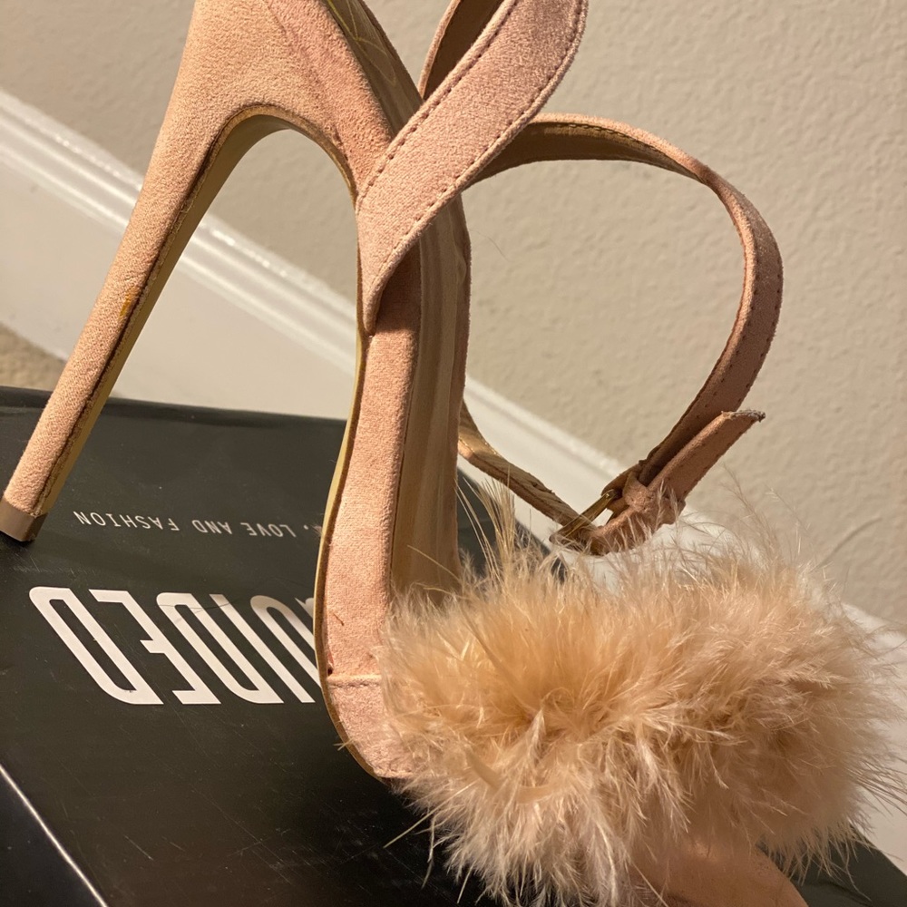 Missguided Fur Heel